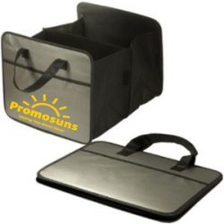 Photo of an expandable car organizer from Promosuns.